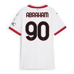 AC Milan Tammy Abraham #90 Dámské Venkovní Dres 2024-25 Krátký Rukáv